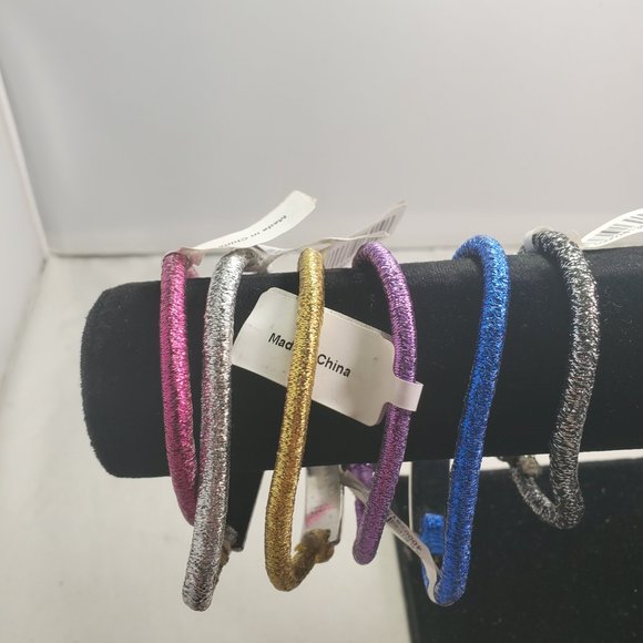 Charming Charlie 6 pc Inspirational charm stretch bracelet - Picture 3 of 12